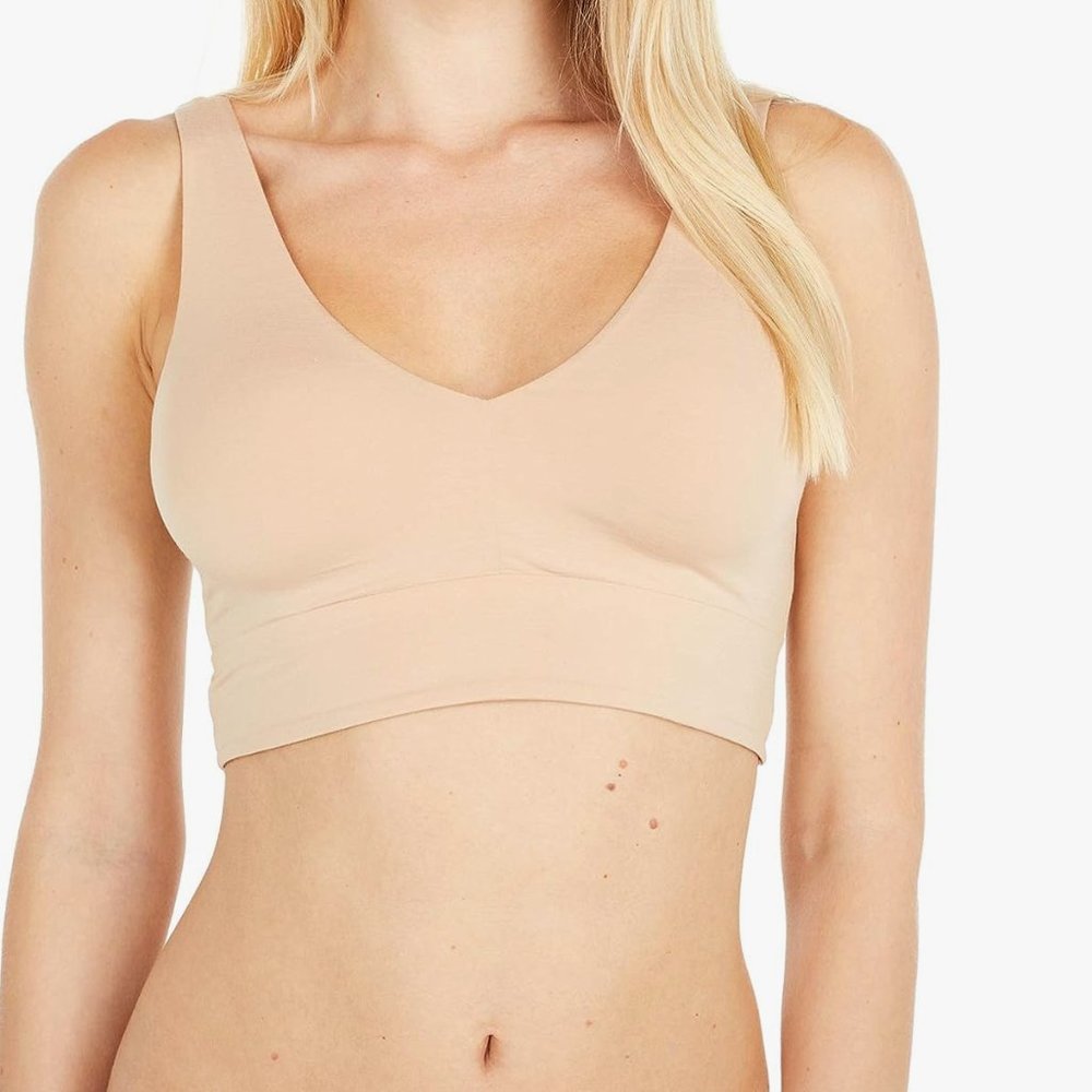 Commando Butter Comfy Bralette BRA227 Size XL (Olive Green) - New With Tags